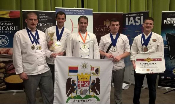 Kragujevački kulinari osvojili zlato u Rumuniji