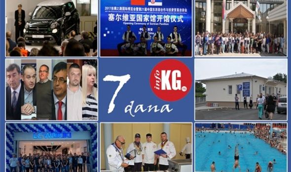 InfoKG 7 dana: Novi „500L“ investicija za budućnost, Kragujevac na sajmu „Put svile“ u Kini, Teodorina i Nedina borba, otvoreni ambulanta u Šumaricama i “LC Waikiki”, počela kupališna sezona…