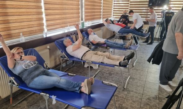 Tradicionalna akcija dobrovoljnog davanja krvi u "Biblioteci kod Milutina"