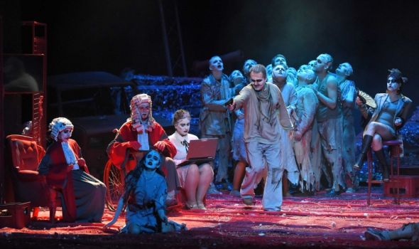 DVESTA: Prva repriza najnovije predstave Knjaževsko-srpskog Teatra