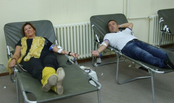 U Elektrodistribuciji prikupljeno 118 jedinica krvi, gosti na akciji i kolege iz Republike Srpske