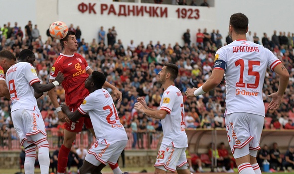 FK Radnicki 1923 Kragujevac 1-1 FK Crvena Zvezda Belgrad