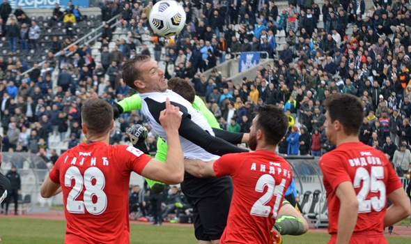 FK Radnicki 1923 Kragujevac 0-4 FK Partizan Belgrad :: Resumos