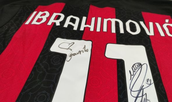 I Zlatan Ibrahimović poslao dres za Gavrila (FOTO)