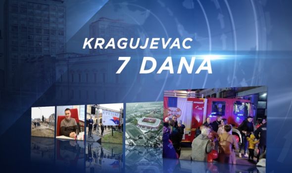 InfoKG 7 dana: "Trg vojvode Putnika pre roka", Rašković na čelu SPD "Radnički", Vučić o investicijama, heroji se vratili iz Turske...