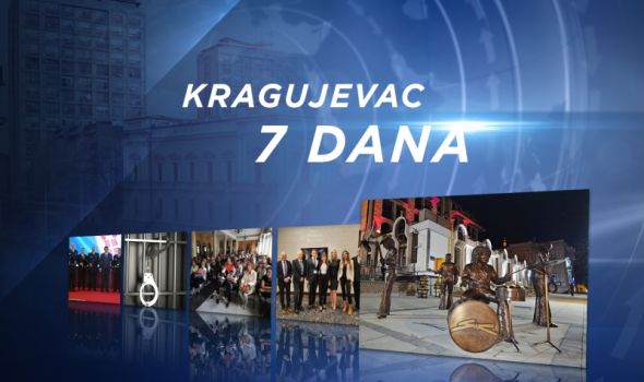 InfoKG 7 dana: Kočoviću zlatna plaketa, masna krađa, maratonski razgovor, zlatna medalja za kragujevačke naučnike, spomenik Smaku...