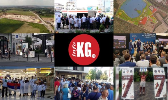 InfoKG 7 dana: Industrijski park, jezero Bubanj, rijaliti, Data centar, Teodora, “Vodovod”, Goran Nikolić...