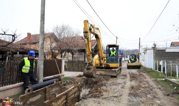 Počela izgradnja kanalizacione mreže u Gošinoj ulici (FOTO)