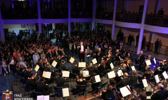 Kiparski simfonijski orkestar oduševio Kragujevčane