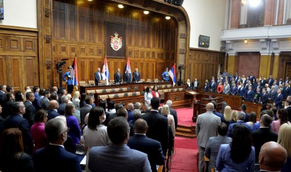 Konstituisana Narodna skupština Srbije, iz Kragujevca 5 poslanika