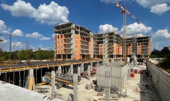 Tok gradnje kompleksa “Novi Bubanj” – Stanovi po najvišim standardima u srcu Kragujevca (FOTO)