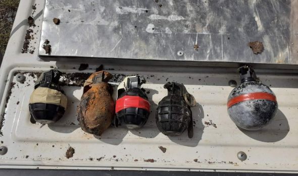 Uništeno 330 neeksplodiranih ubojnih sredstava, među njima ručne bombe i pirotehnička sredstva (FOTO)