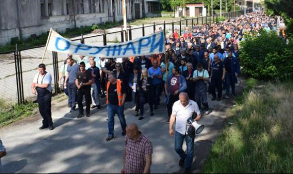 Oružari nastavili štrajk, bez dogovora u Ministarstvu odbrane