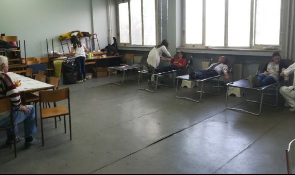 STUDENTI NA POTEZU: Akcije dobrovoljnog davanja krvi na kragujevačkim fakultetima