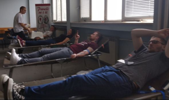 PROLEĆNA KAMPANJA: Studenti prikupili 150 jedinica krvi