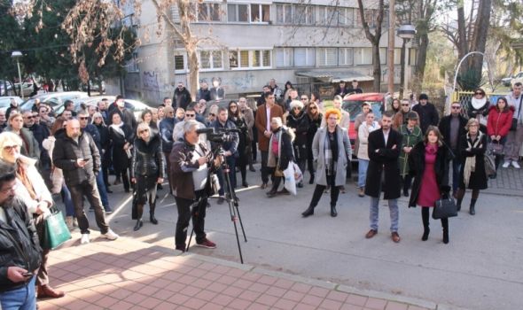 Kragujevački advokati održali protest podrške kolegi