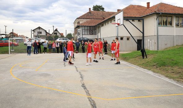 Rekonstruisan teren za male sportove u Baljkovcu