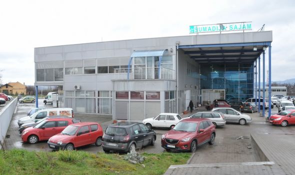 Šumadija sajam prva privremena bolnica u Kragujevcu