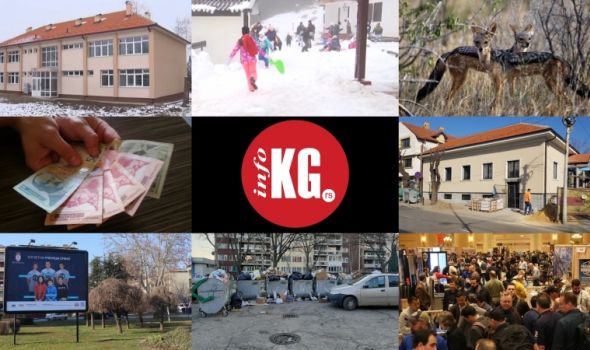 InfoKG 7 dana: Odmaralište na Kopaoniku, KG kom servis, šakali, Zastava oružje, plate, izuzetni učenici...