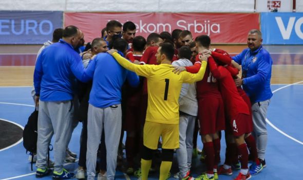 Futsaleri Srbije pobedili Belorusiju u Kragujevcu