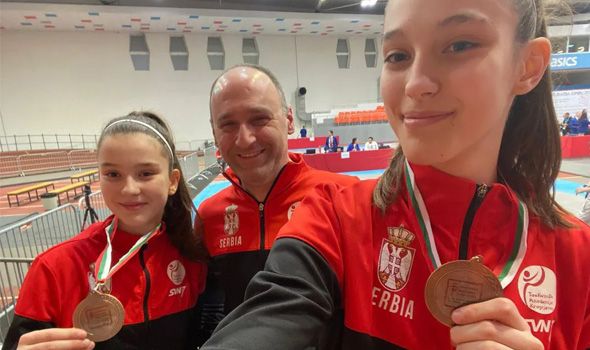 Sestre Bradić osvojile bronzane medalje u Sofiji