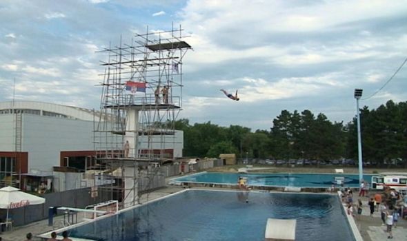 Međunarodno takmičenje u visinskim skokovima u vodu u Kragujevcu