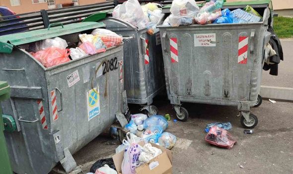Stanovnici Erdoglije tvrde da se danima ne iznosi smeće, evo šta kažu iz JKP Šumadija (FOTO)