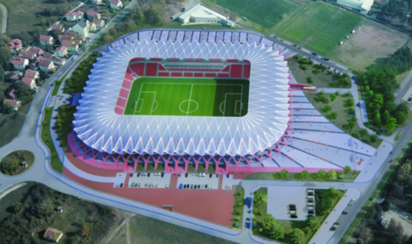 OBUSTAVLJEN tender za izgradnju novog stadiona "Čika Dača"