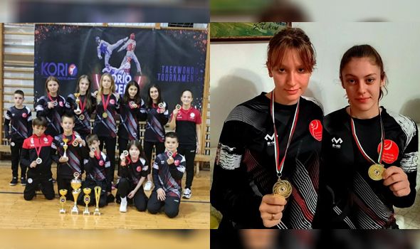 Tekvondo akademija Kragujevac osvojila 15 medalja u Blacu u Bugarskoj