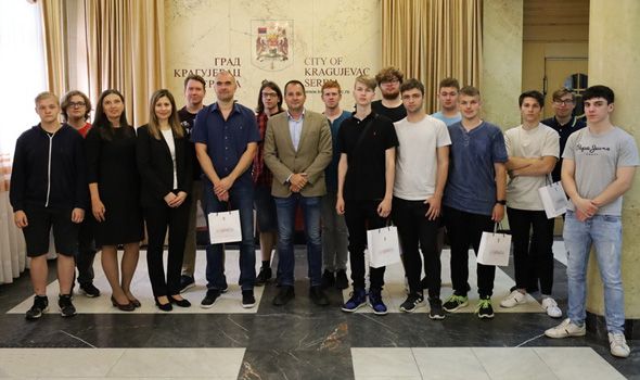 Učenici iz Češke u poseti Kragujevcu