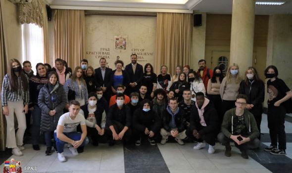 Učenici iz Letonije, Portugalije, Italije i Turske u Kragujevcu