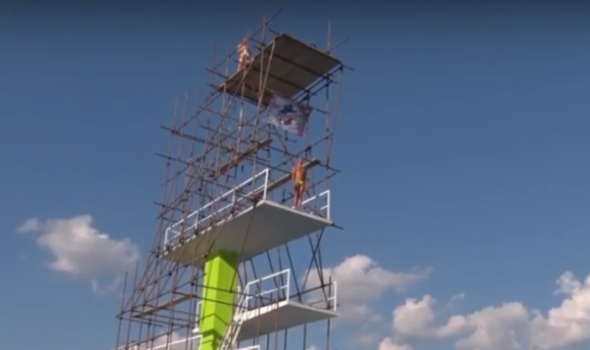Visinski skokovi u vodu: Najbolji Danac Džimi Andersen (VIDEO)