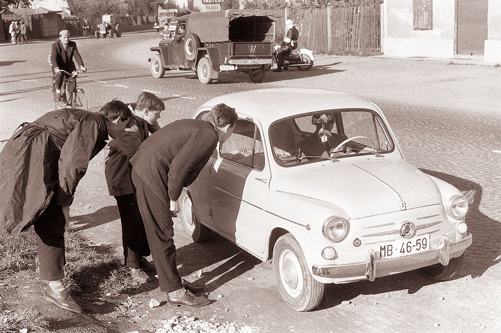 Avtoštoparji v Mariboru 1961 3