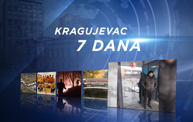 InfoKG 7 dana: Kragujevac dobija još dva vrtića i Inovacioni distrikt, hapšenja i požari, od jeseni vreba "Oko sokolovo", pomozimo Nikoli...