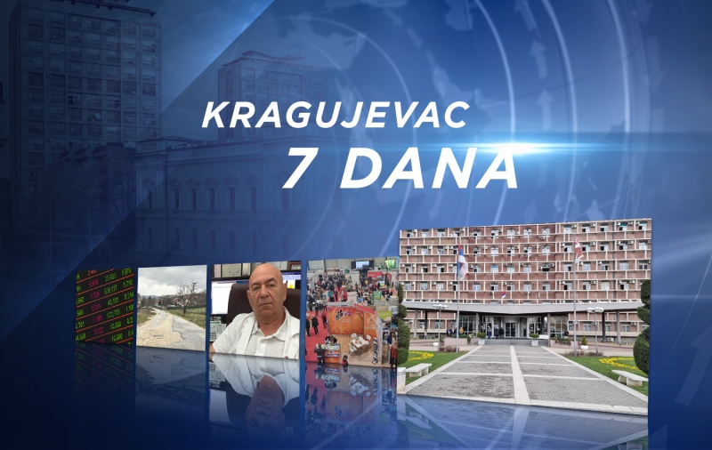 InfoKG 7 dana: Kragujevački gubitaši i dobitaši, stigla kanalizacija - otišao asfalt, gradu pare za zapošljavanje...