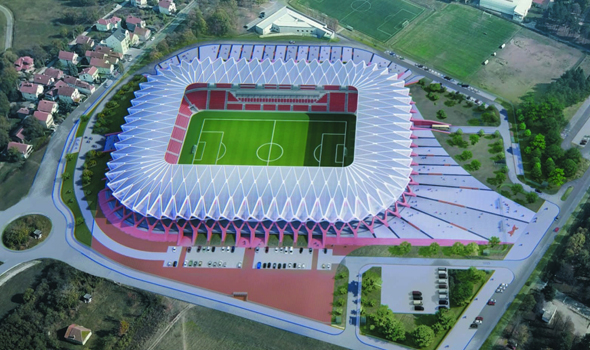 Radnički 1923 se seli 90 kilometara dok ne nikne novi stadion od 70  miliona €