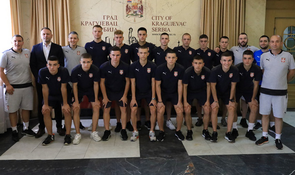 Omladinska futsal selekcija Srbije trenira u Kragujevcu