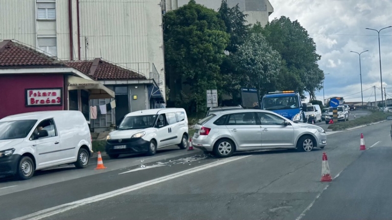 Gužva u Stanovu zbog saobraćajne nezgode