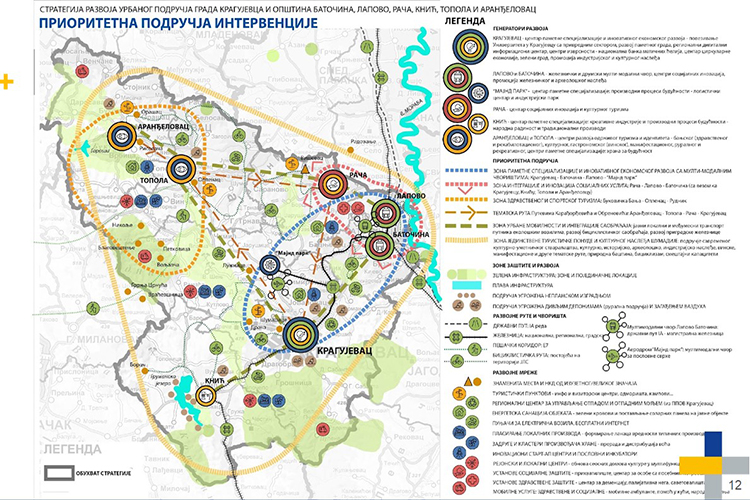 Šta donosi Strategija razvoja urbanog područja grada Kragujevca i opština Šumadijskog okruga?